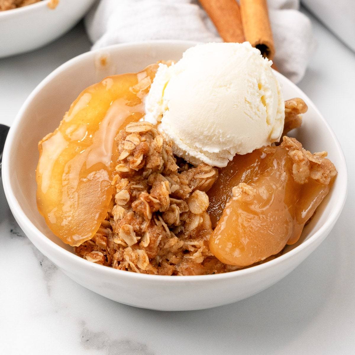 apple crisp with canned apples