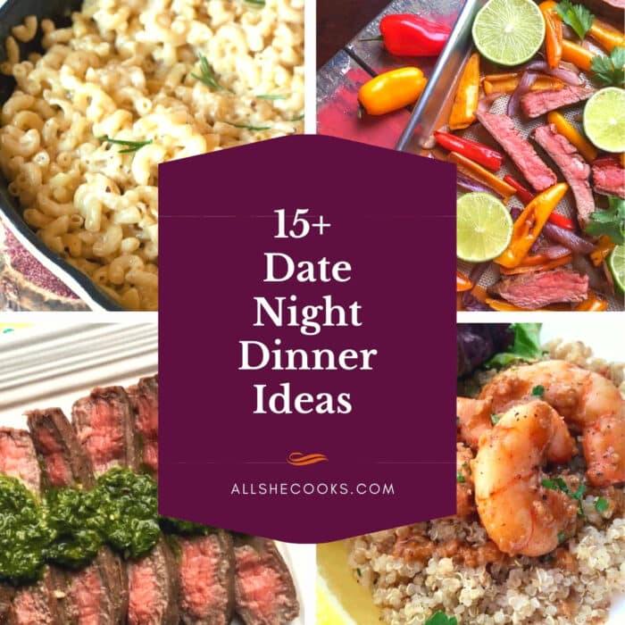 recipes for a date night dinner at home