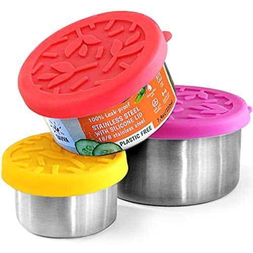 Image for TAVVA Stainless Steel Food Containers—Leakproof, Set of 3