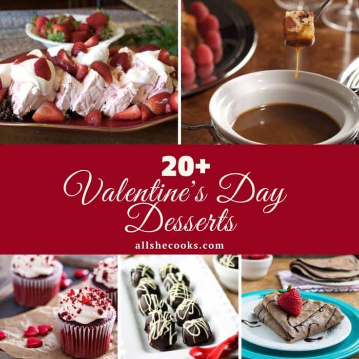 Valentines Day desserts