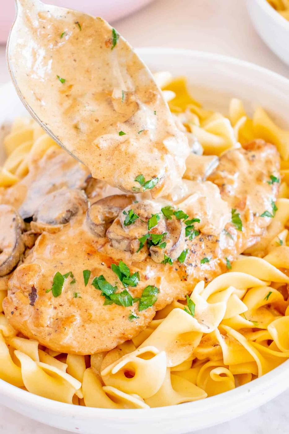 chicken stroganoff