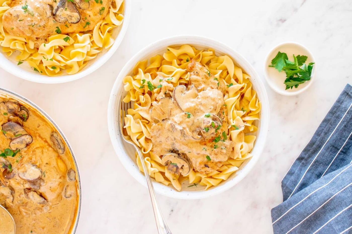 chicken stroganoff