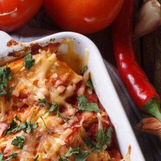 CHICKEN ENCHILADA CASSEROLE