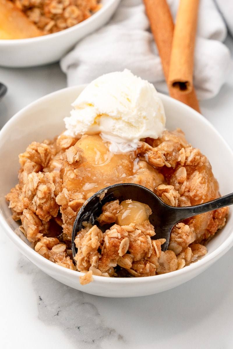 apple crisp with canned apples