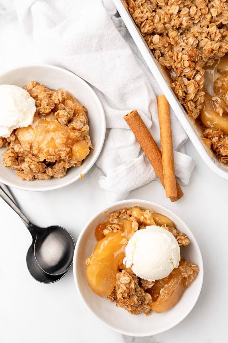 apple crisp with canned apples