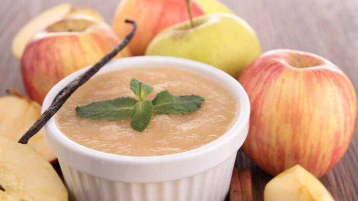 How to make homemade applesauce is an easy skill to learn. Can and preserve applesauce with apples picked at upick farm or homegrown apples. Easy applesauce canning recipe.