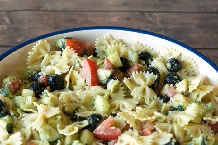 easy pasta salad recipes italian dressing