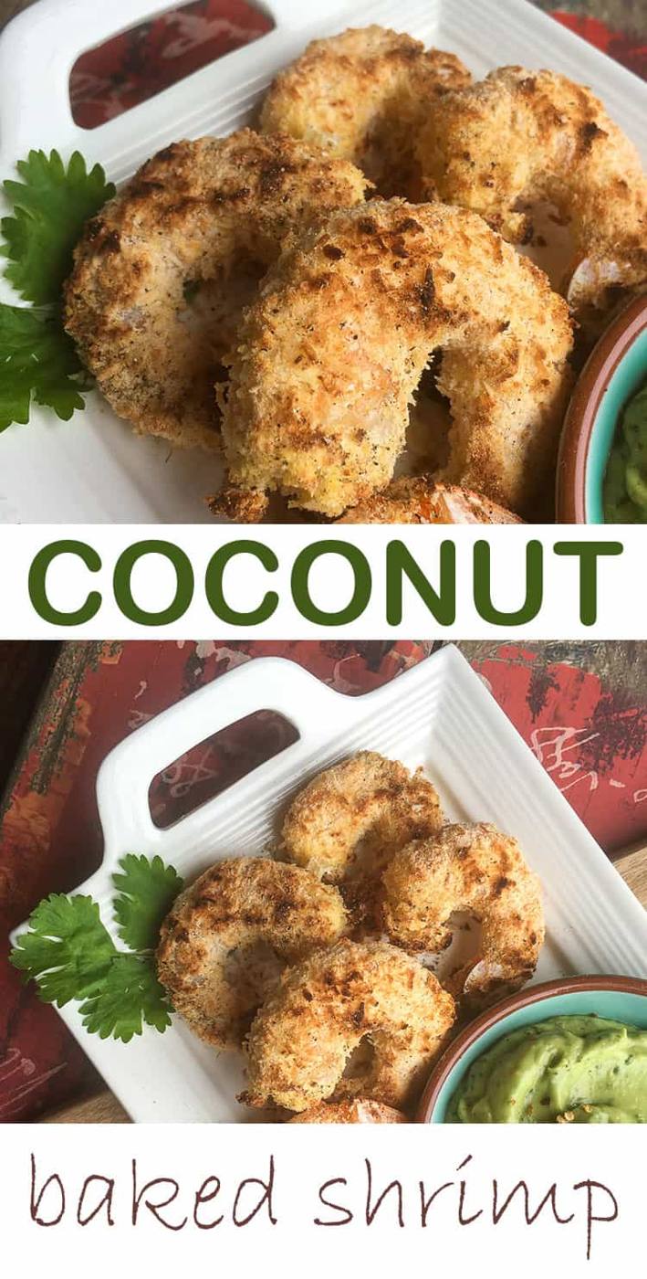 coconut shrimp on platter