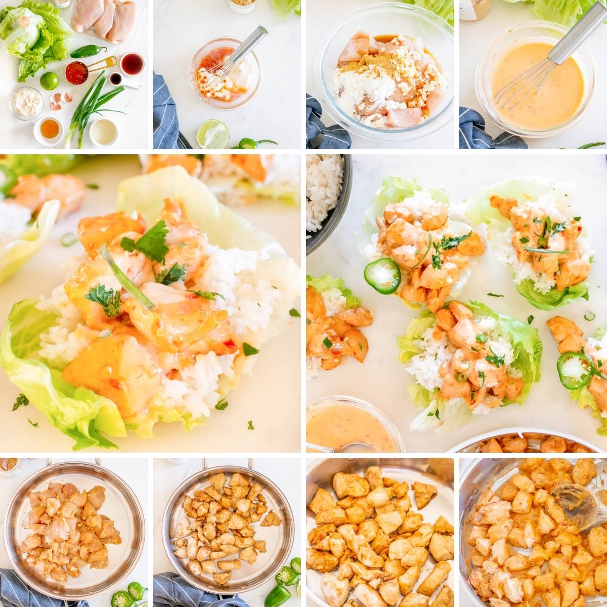 chicken lettuce wraps