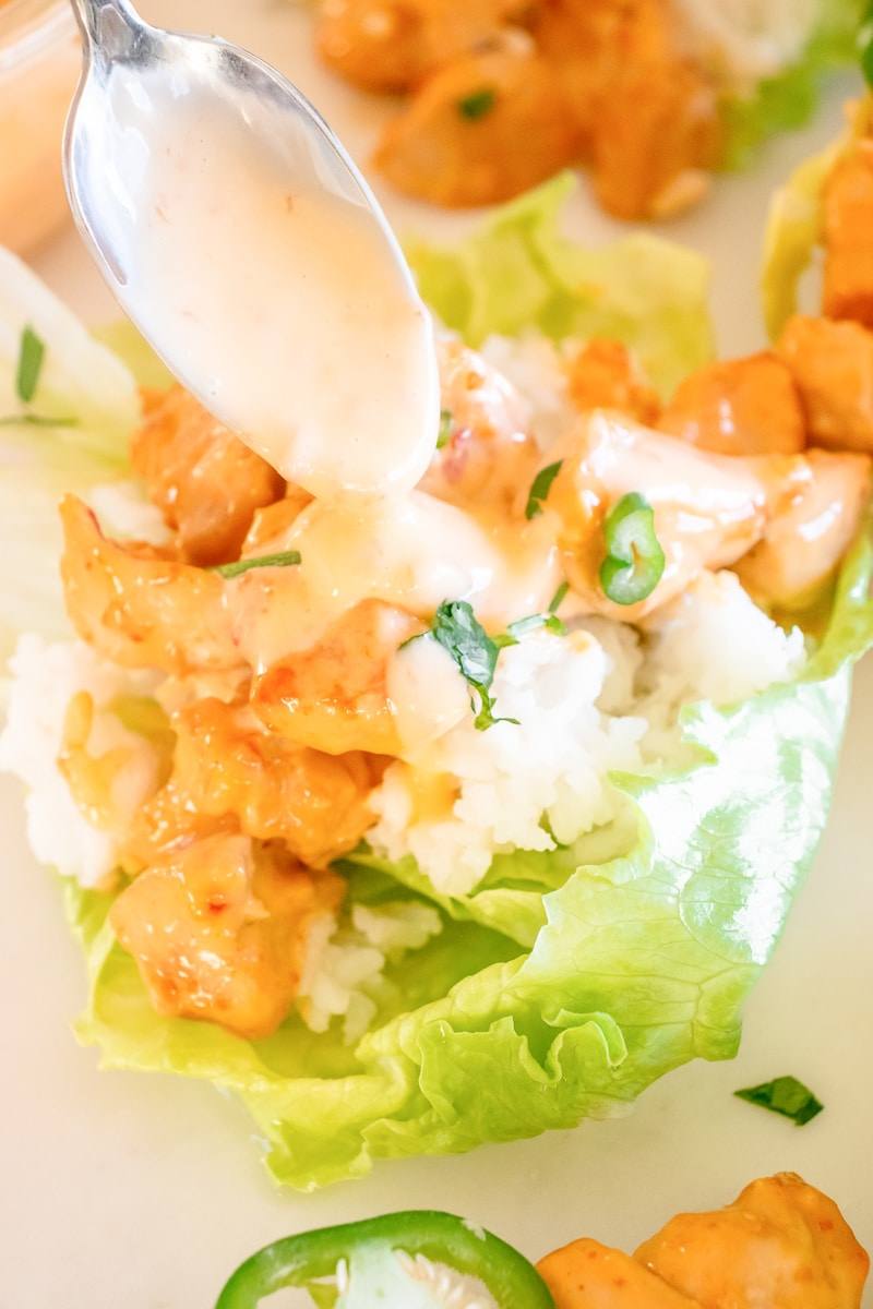 chicken lettuce wraps