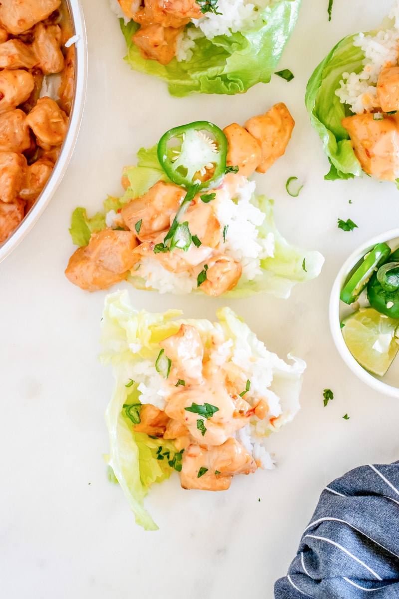chicken lettuce wraps