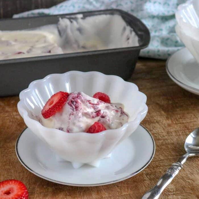 berry pie ice cream