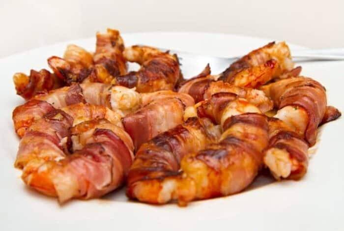 Broiled Shrimp and Bacon Wrappers - Bacon Wrapped Shrimp Recipe