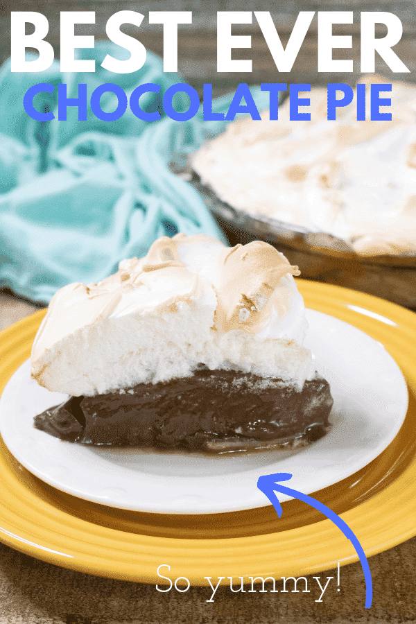 Chocolate Pie with Meringue
