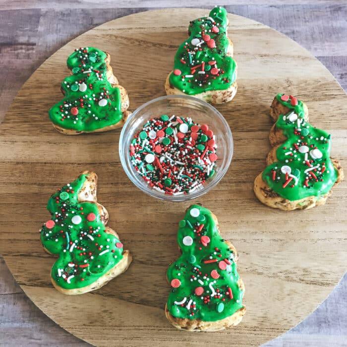 christmas tree cinnamon rolls