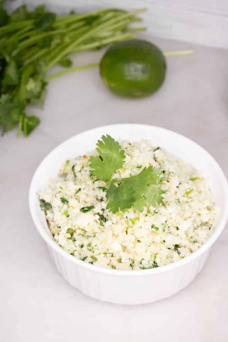 Cilantro Lime Cauliflower Rice