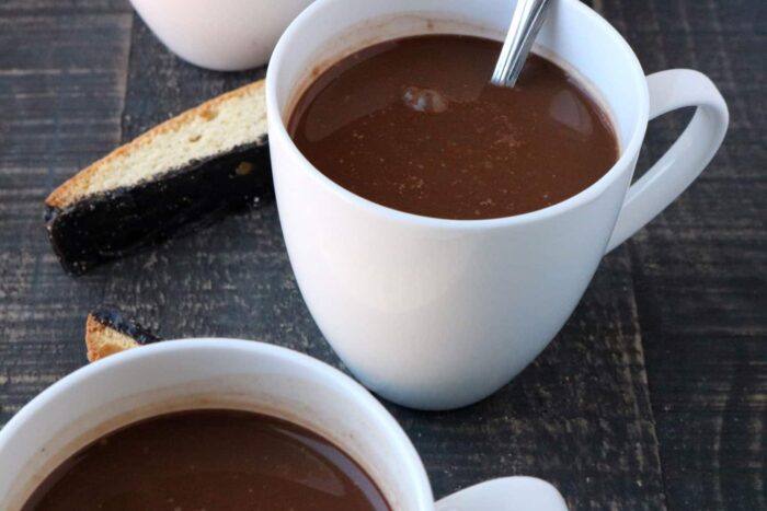 Coconut Milk Hot Chocolate - Hot Coco Joy