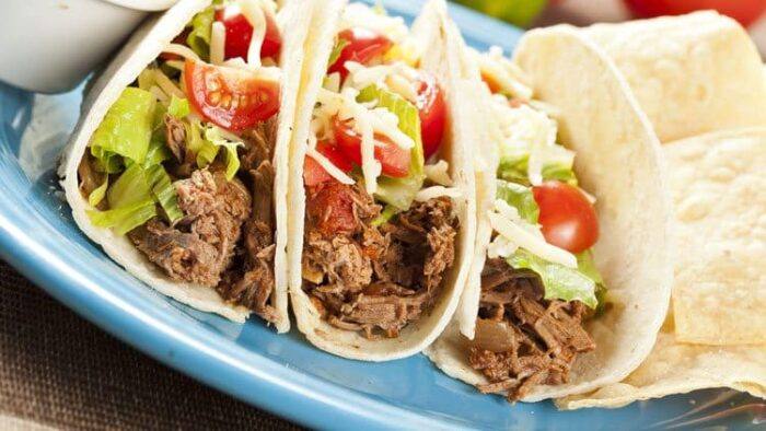 You'll love these Copycat Cafe Rio Shredded Beef Tacos. They are easy to make and have such a great flavor.