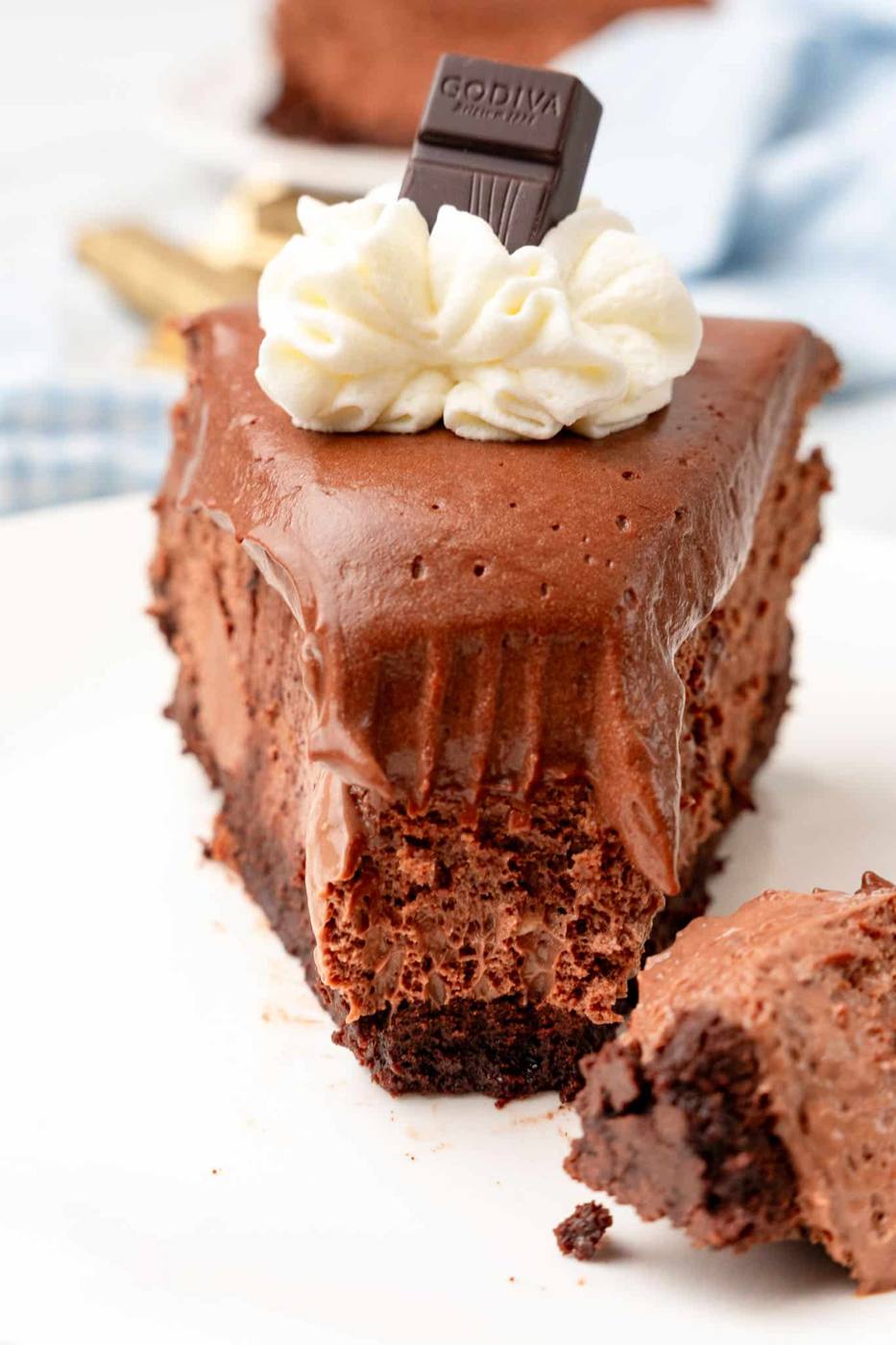 cheesecake factory godiva chocolate cheesecake