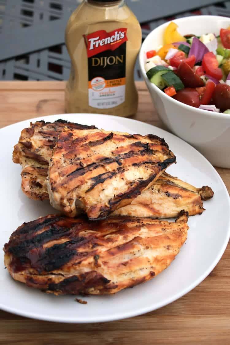 Dijon Grilled Chicken Recipe - Marinated with Dijon and Seasoned to Perfection