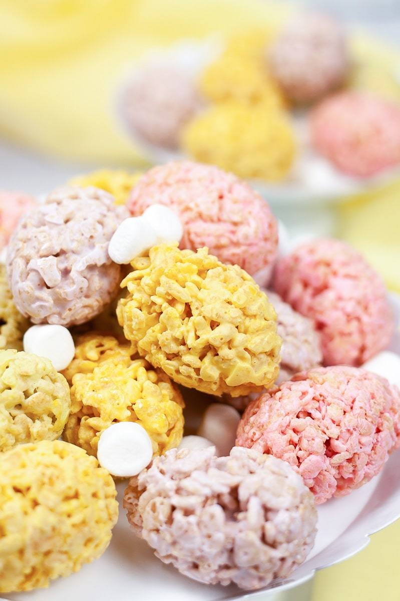 easter rice krispie treats