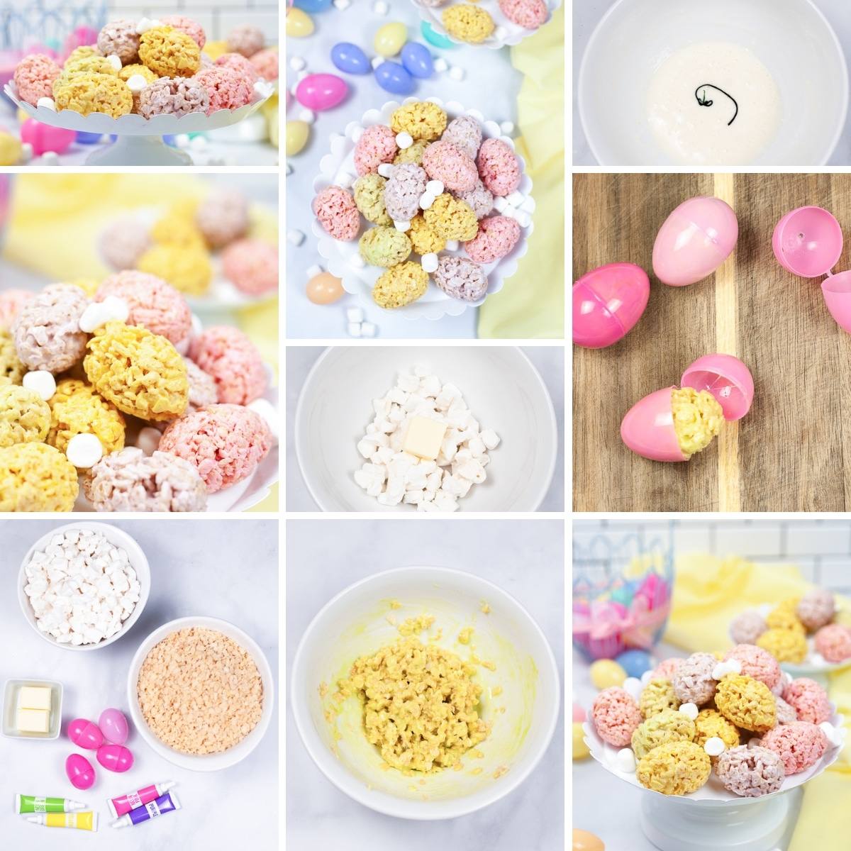 easter rice krispie treats