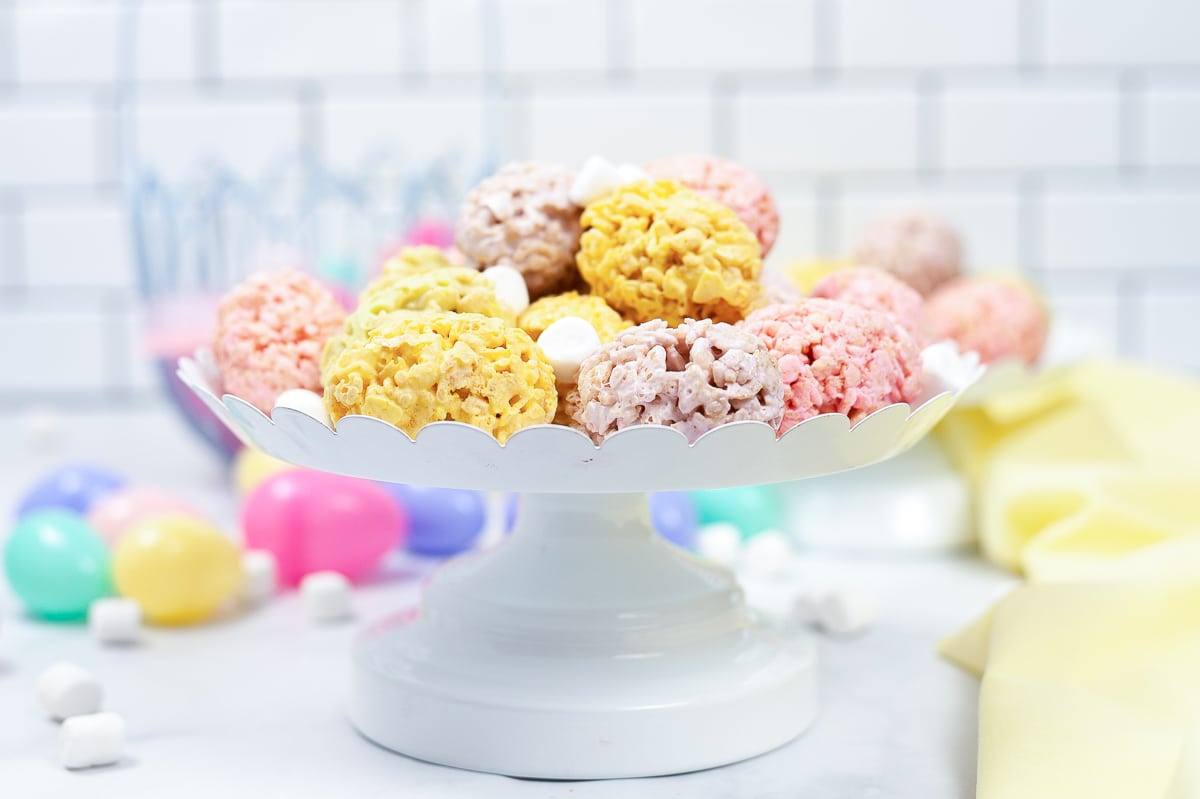 easter rice krispie treats