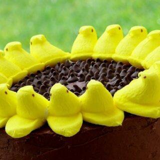 Image for Peeps Sunflower Layer Cake