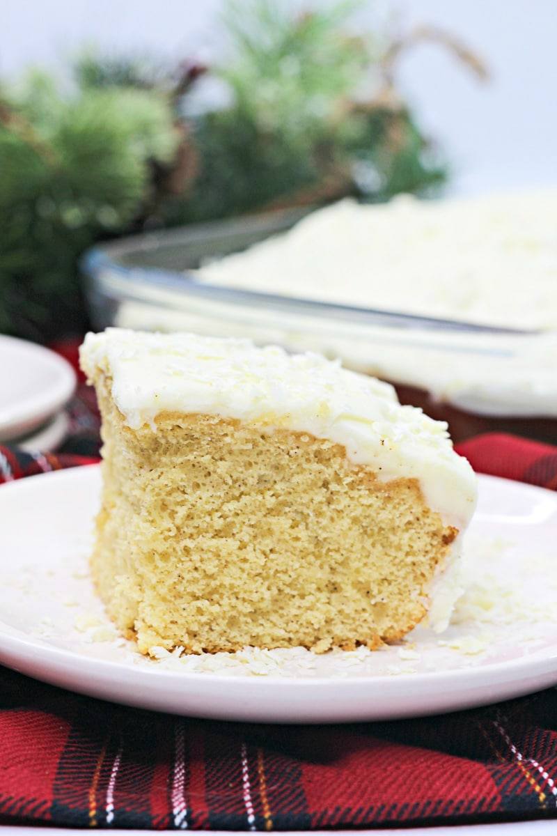 eggnog pound cake