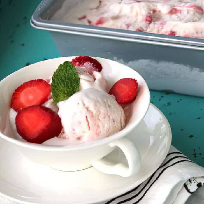 strawberry ice cream