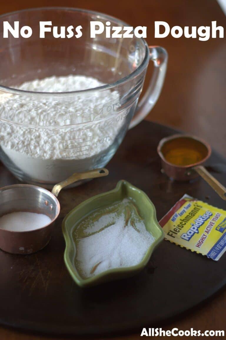 No Fuss Pizza Dough