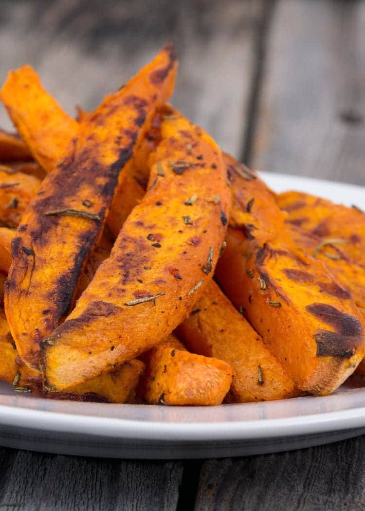 Easy Sweet Potato Fries are a great side dish to serve with burgers, sandwiches and your favorite grilled meat.