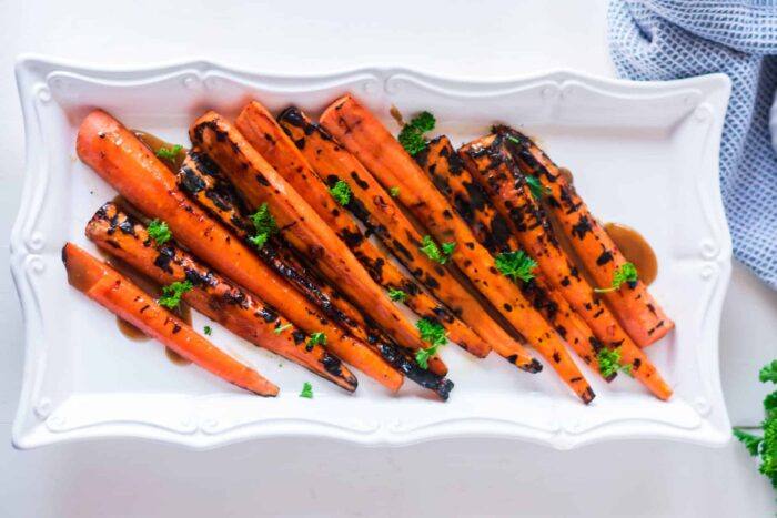 Glazed Carrots Recipe - Roasted or Grilled Carrots