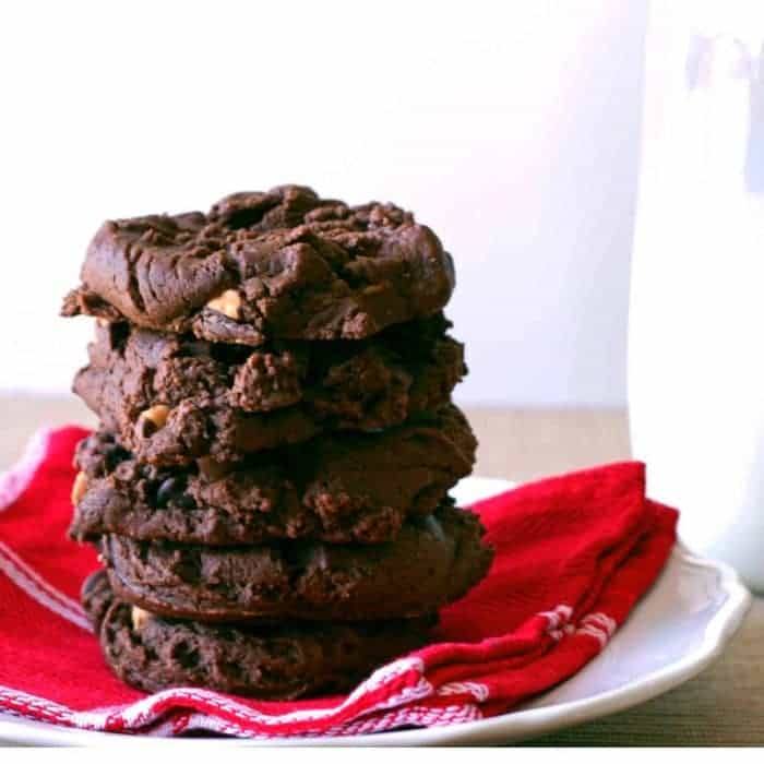 Chocolate Peanut Butter Cookies