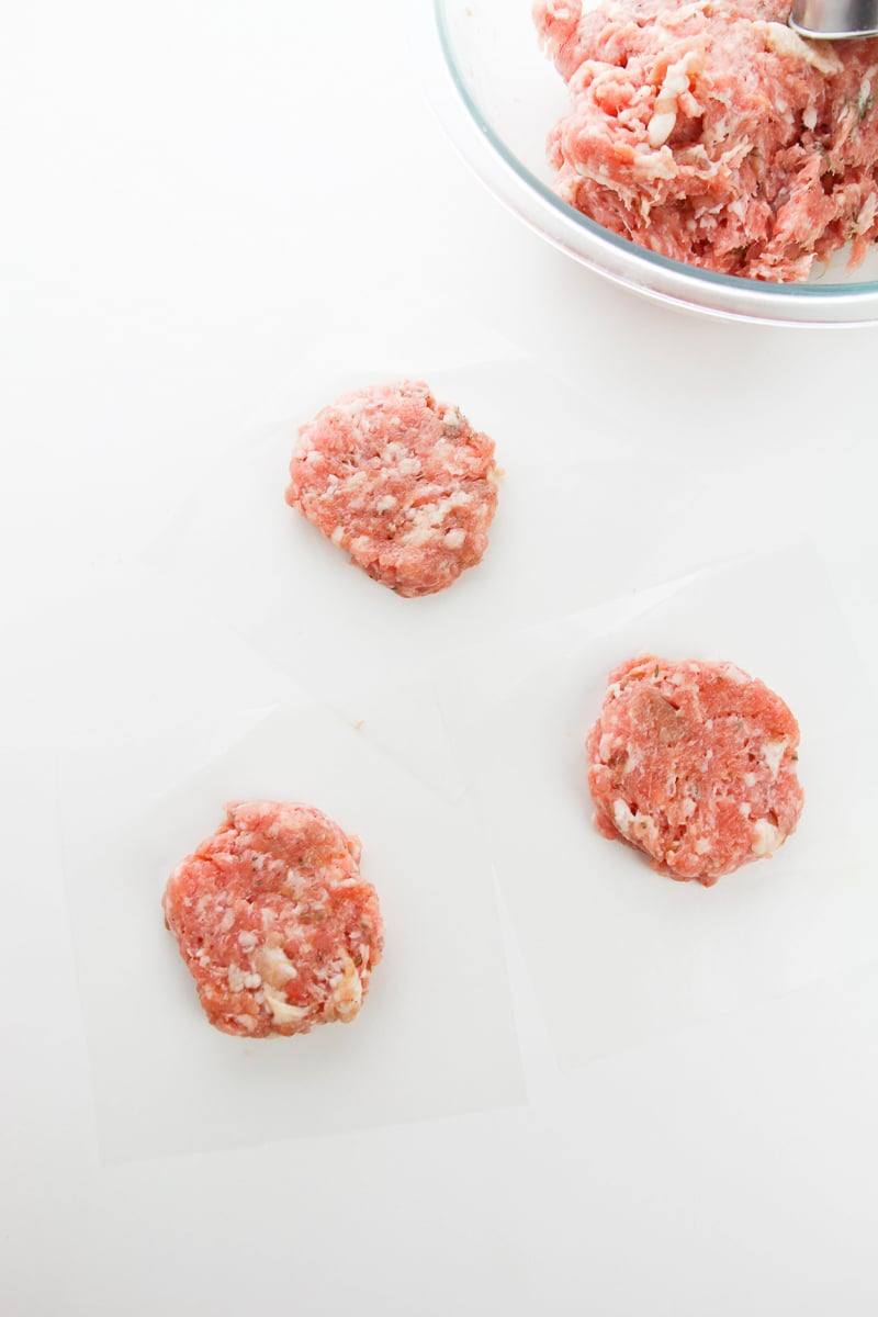 sausage patties