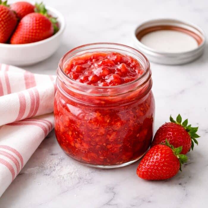 strawberry freezer jam