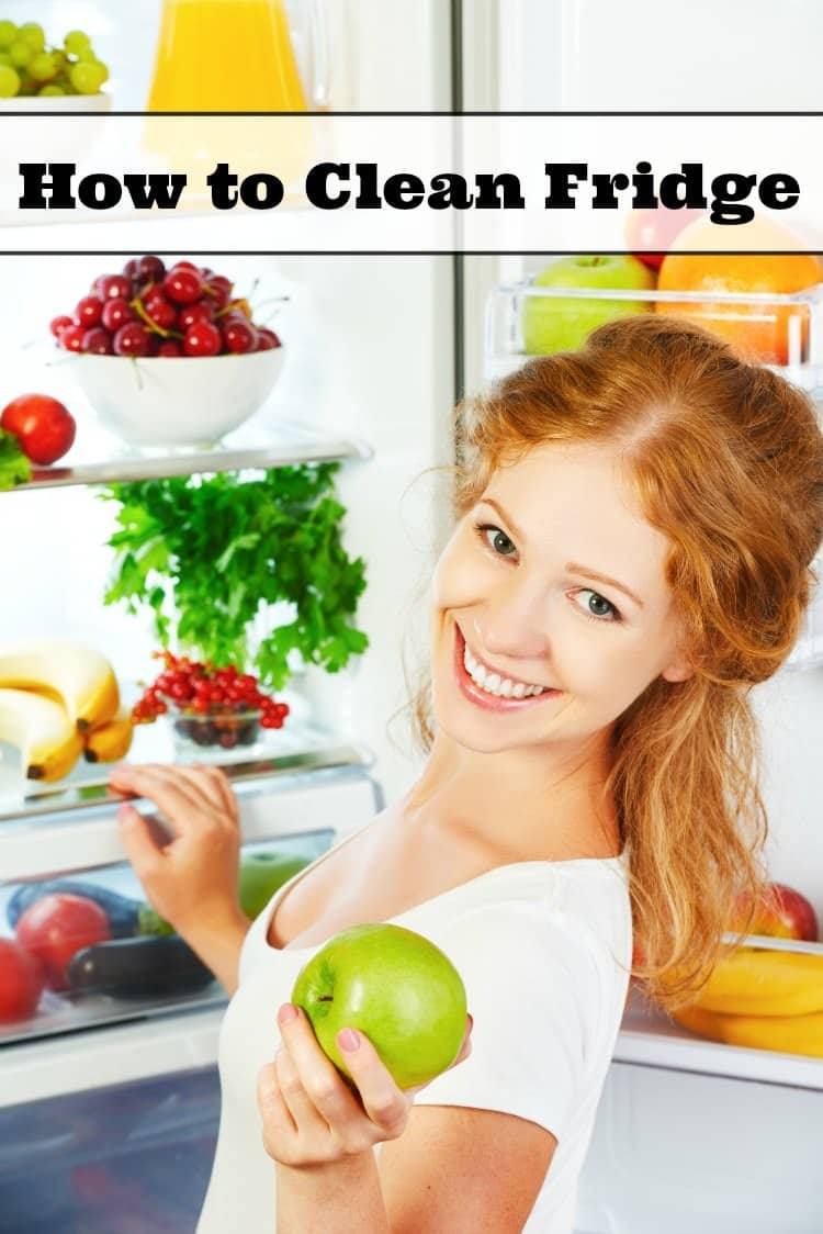 best thing clean fridge