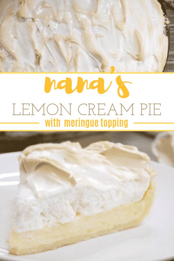 Lemon Pie with Meringue