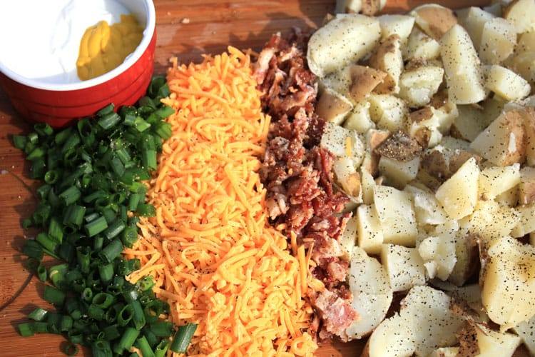 recipe loaded potato salad