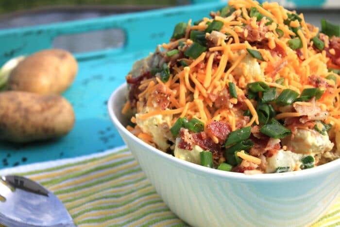 cold loaded baked potato salad recipe