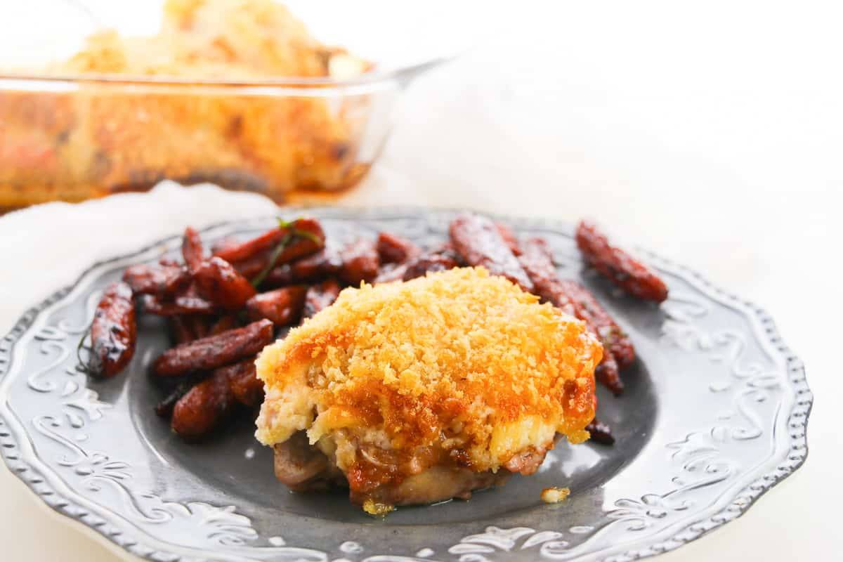 parmesan crusted chicken with mayo