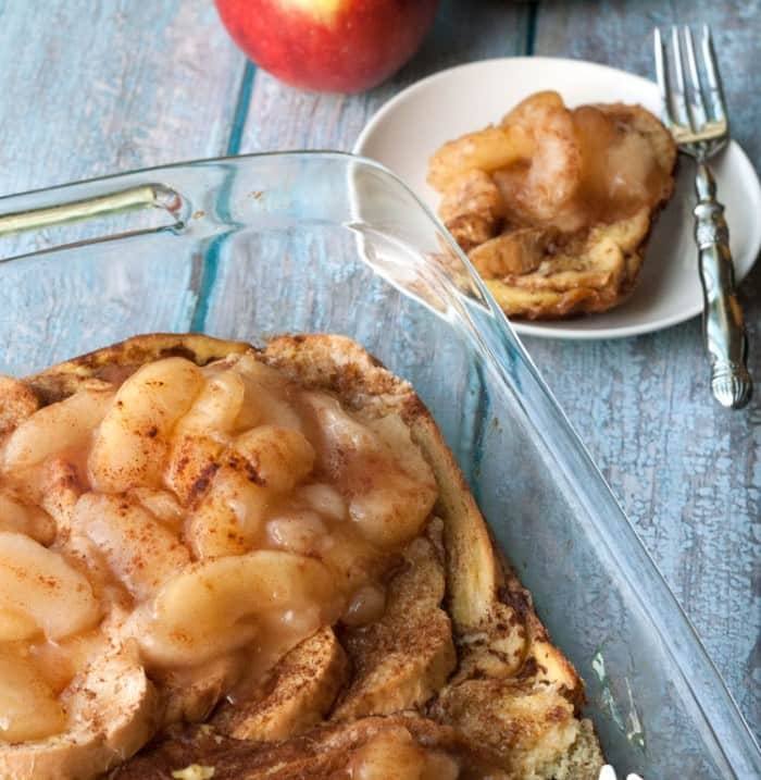 apple cinnamon french toast bake