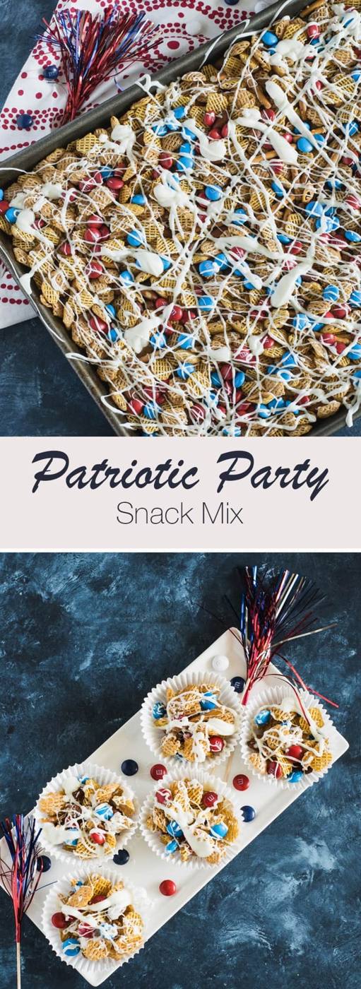 Patriotic Party Snack Mix
