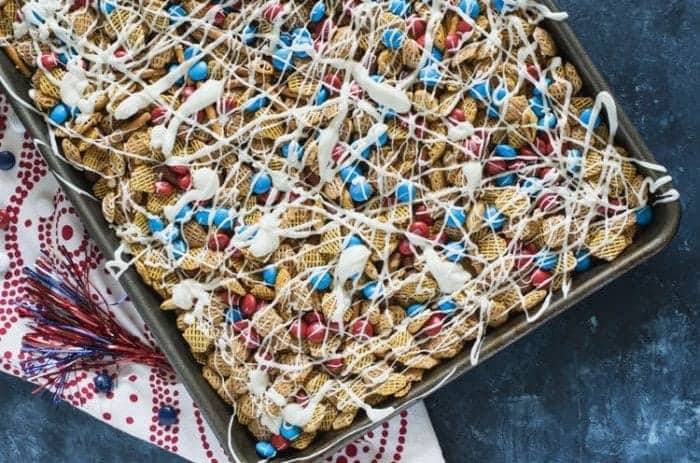 Patriotic Party Snack Mix
