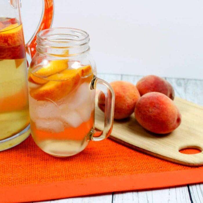 peach sangria