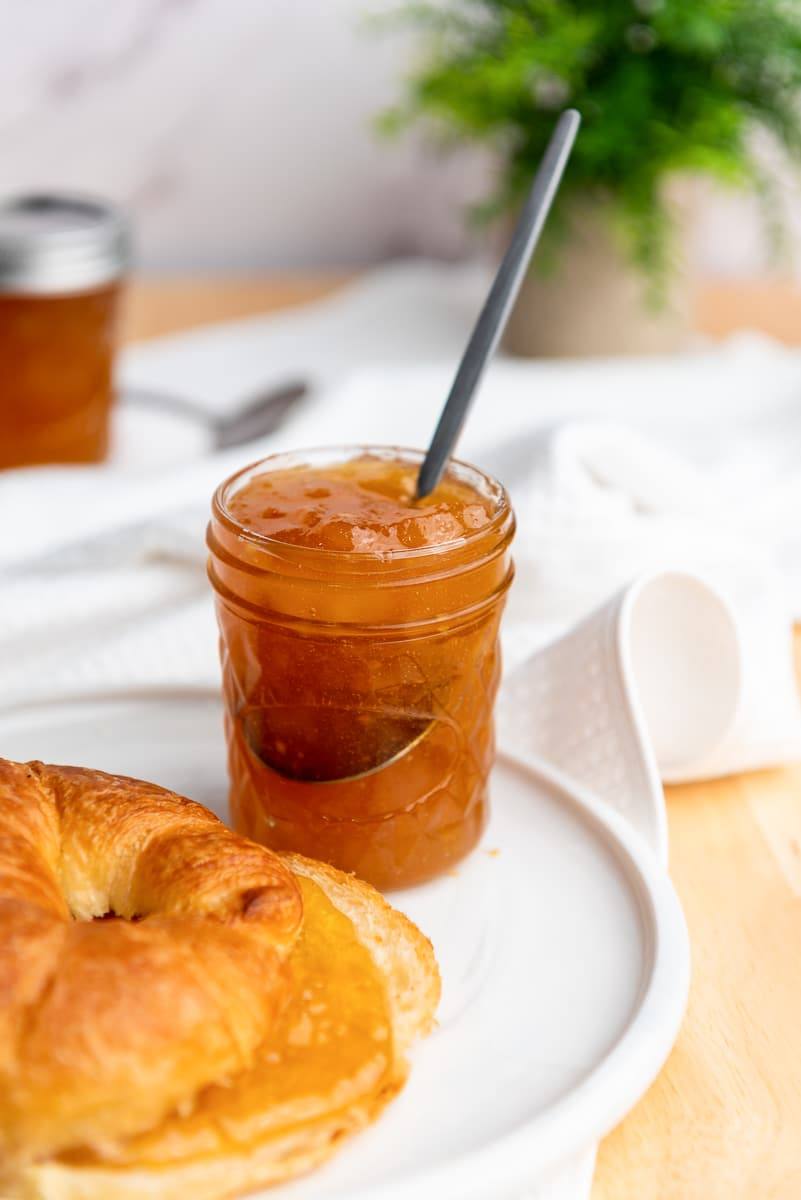 easy pear jam recipe without pectin