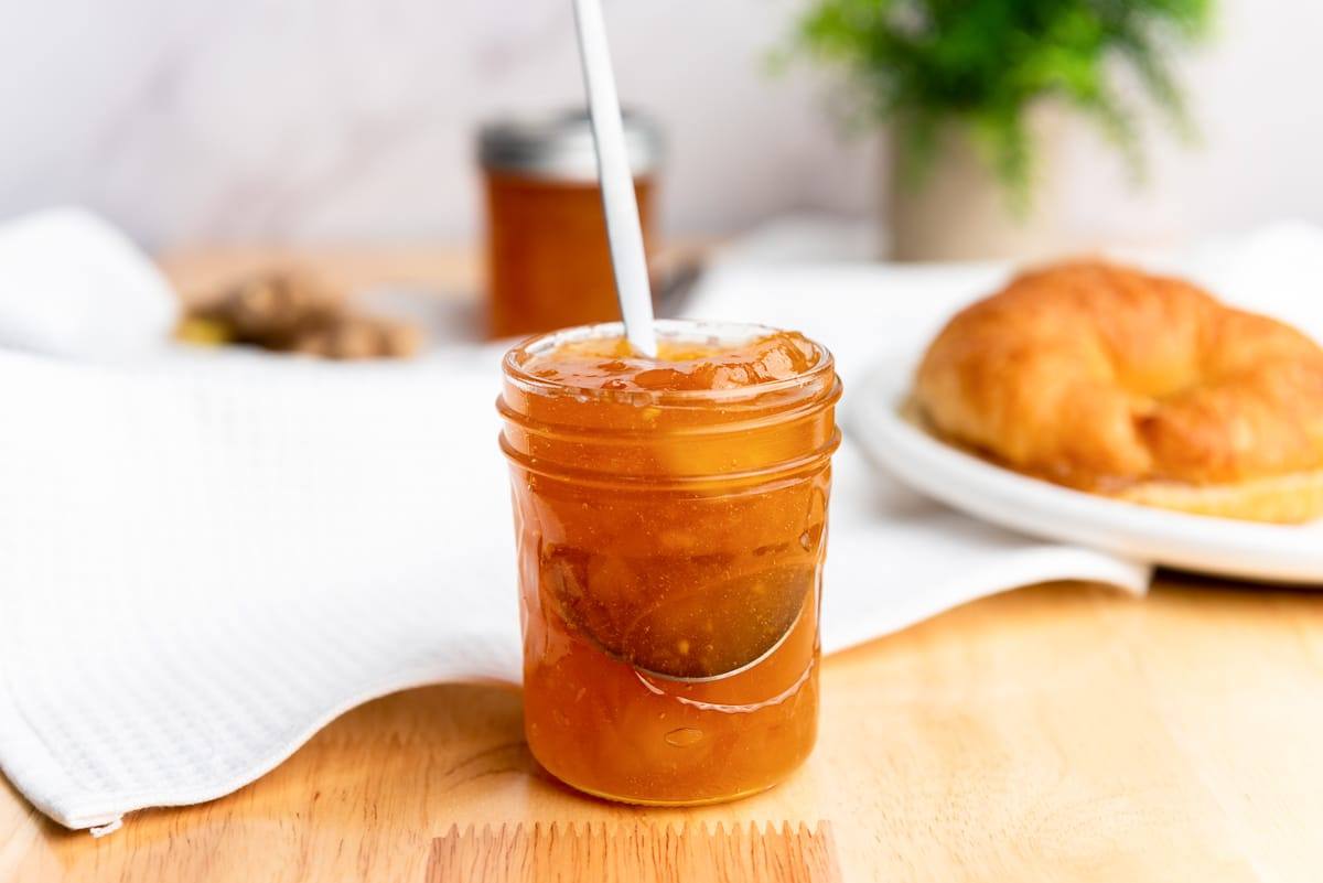 easy pear jam recipe without pectin