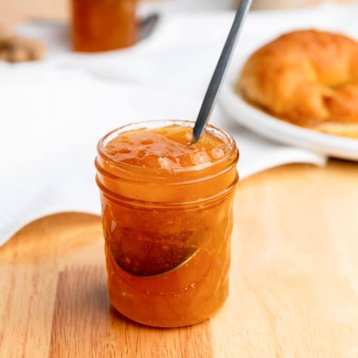 easy pear jam recipe without pectin