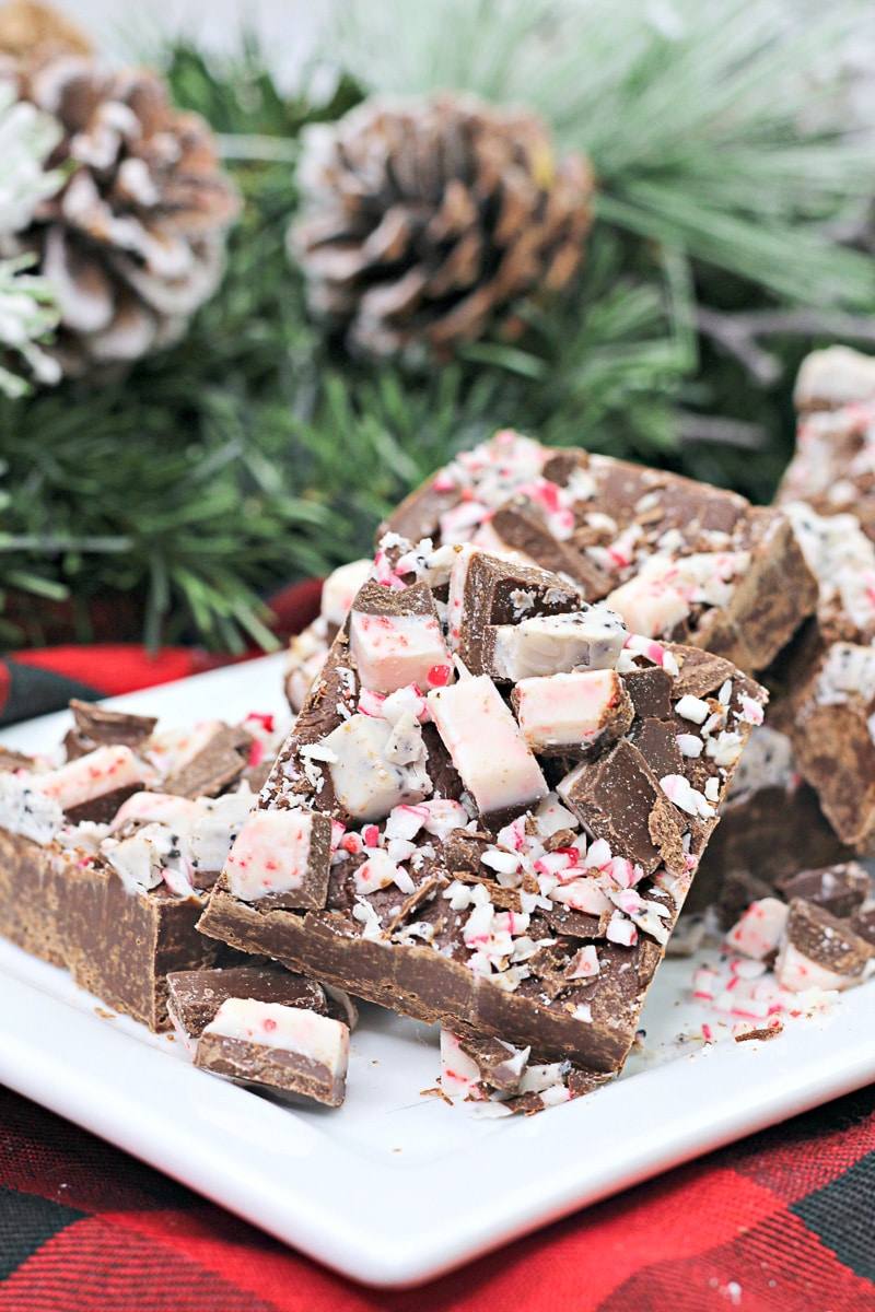 peppermint fudge