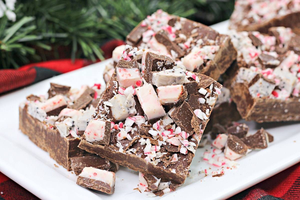 peppermint fudge